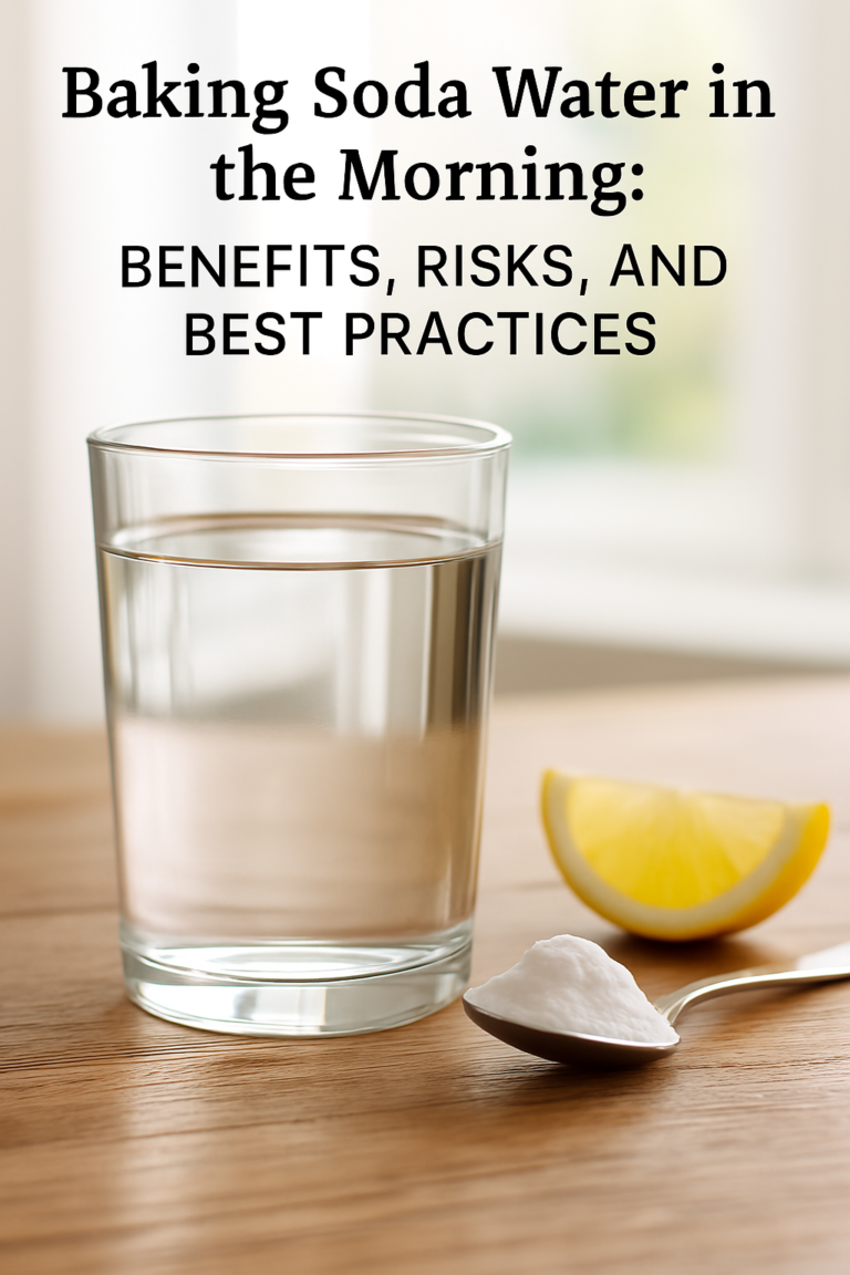 Baking Soda and Water for Drinking